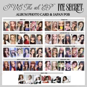 IVE THE 4th EP IVE SECRET ALBUM PHOTO CARD JAPAN POB OFFICIAL - Picture 1 of 55