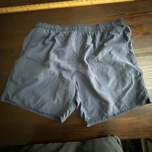 AFTCO Blue Water Mens Fishing Swim Shorts Size XL Blue Nylon Elastic Waist D3 - Picture 1 of 8