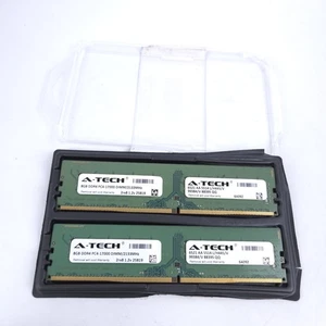 A-Tech 16GB 2x 8GB DDR4 2400 PC4-19200 Desktop 288-Pin DIMM Memory RAM Kit 16G - Picture 1 of 5