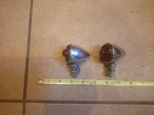 Luces traseras vintage Cycle Miller señales de giro - Imagen 1 de 4