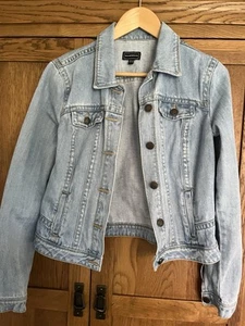 Warehouse Women's Light Blue Denim Jacket Size 12 - Picture 1 of 3