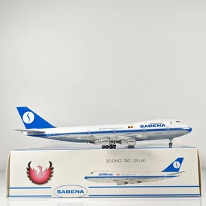 1:400 Phoenix Sabena Boeing 747-100 OO-SGA Airplane Diecast Aircraft Plane Model - Picture 1 of 12