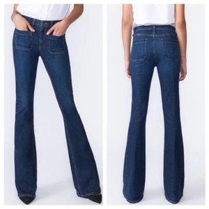 Veronica Beard Florence 10" Flare Jean Size 25 - Picture 1 of 9