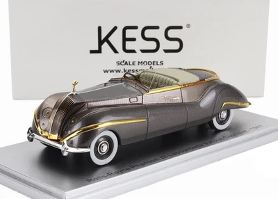 MODELLINO AUTO STATICO KESS ROLLS ROYCE PHANTOM III LABOURDETTE CABRIO 1947 1/43 - Immagine 1 di 4