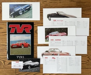 TVR Dealer Brochure Pack & Price Lists 1990 - Griffith, S3, S, Speed Eight - Picture 1 of 7