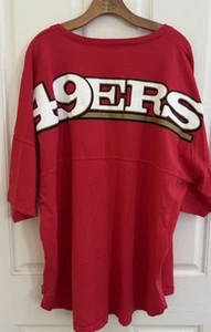 Fanatics x Spirit Trikot NFL San Francisco 49ers Langarmshirt Oversized XXL - Bild 1 von 7