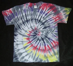 CAMISETA SMOKE AND FIRE SPIRAL TIRE TINTE - Imagen 1 de 1