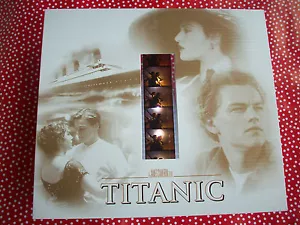 Titanic 1998 James Cameron's pellicola commemorativa striscia cornici cellulari 35 mm NUOVO - Foto 1 di 2