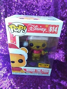 Funko Pop Disney Diamond Holiday Santa Winnie the Pooh #614 exclusivo tema candente - Imagen 1 de 3