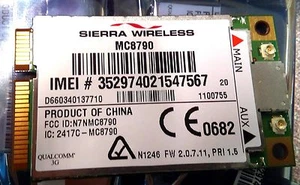 Unlocked Sierra Wireless MC8790 PCIe Mini 3G Module GSM GPRS EDGE HSDPA - Photo 1/3