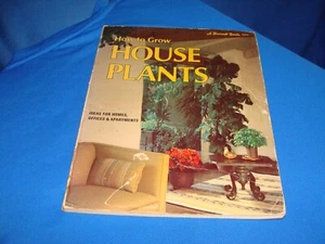 Vintage How To Grow House Plants A Sunset Book © Lane Books 6th Printing 1971 - Imagen 1 de 24