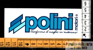 ADESIVO STICKER VINTAGE - POLINI MOTORI, TRASFORMAZIONI MOTORI (A) - Picture 1 of 1