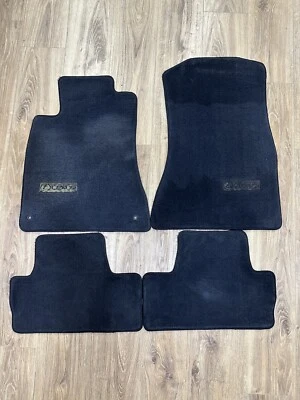 Lexus Is IS250 IS350 2006-2013 tracción trasera OEM juego completo de alfombrillas negras izquierda derecha Foto 1 de 4