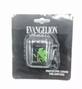 Cover protettiva Evangelion Apple Airpod Dumbgood trasparente con clip nuova Neon Genesis - Foto 1 di 4