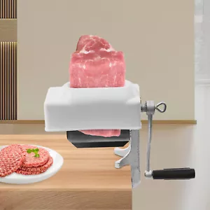 Tenderizzatore carne argento cuber macchina bistecca mano manzo morsetto macellaio strumento cucina - Foto 1 di 19