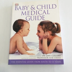Baby and Child Health by Dr Jane Collins Large Paperback Medical Guide Free Post - Picture 1 of 8