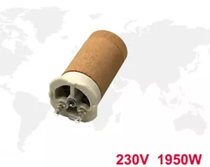 Elemento riscaldante nuovo 1pz 230V 1950W 100.016 compatibile - Foto 1 di 6