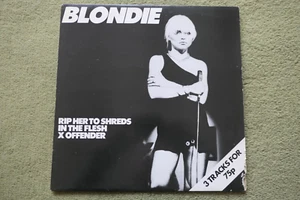 BLONDIE – RIP HER TO SHREDS 12″ – Nr MINT/EXC+ A2/B2 UK 1977 PUNK NEW WAVE - Picture 1 of 1