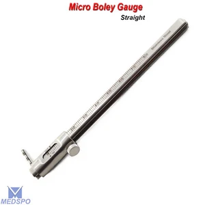 Dental Sliding Krekeler Caliper Straight Gauge Implant Orthodontic Instruments - Picture 1 of 5
