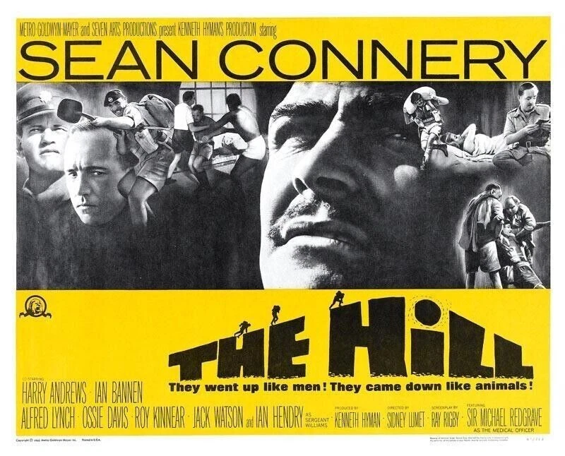THE HILL (1965) Sean Connery, Roy Kinnear - Public Domain DVD NO CASE - Image 1 of 4
