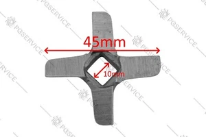 Quick Molino Hélice Hoja 45mm Accesorio Picadora Grupo Rallador De 0148 0149 - Imagen 1 de 3
