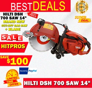 HILTI DSH 700 SEGA 14", NUOVA, SEGA A GAS DA TAGLIO, + LAMA, SPEDIZIONE VELOCE - Foto 1 di 12