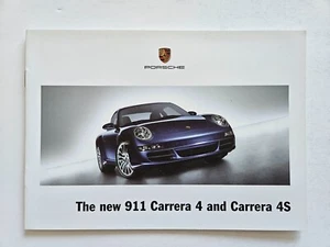 PORSCHE 911 CARRERA 4 SALES BROCHURE 2005 - Picture 1 of 5