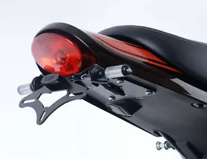 SUPORT DE PLAQUE R&G COMPATIBLE POUR KAWASAKI Z 900RS 2018 > 2020 LP0242BK NOIR - Photo 1/6