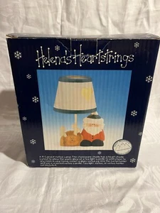 Helena's Heartstrings Votivkerzenlampe mit Weihnachtsmann und Rentier 1998 - Bild 1 von 20