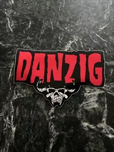 Adesivo paraurti vintage danzica da collezione raro decalcomania metallo anni '90 9"" Finestra logo nastro - Foto 1 di 4