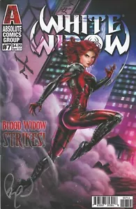 White Widow #7 Cover A by Dominic Glover signed By Benny Powell w/COA 2021 NM - Picture 1 of 1
