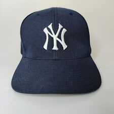 Vintage 90s Sports Specialties New York Yankees Navy Blue Snapback Cap Hat