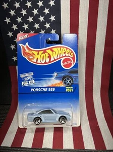 1995 Hotwheels Sammler #591 Porsche 959 *RÄDER VARIIEREN* - Bild 1 von 2