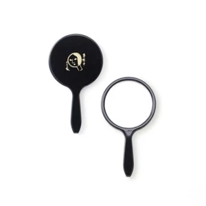 Yojiya Cosmetic Round Hand Mirror Black Diameter 4.2cm 1.65" from Kyoto Japan - Picture 1 of 8