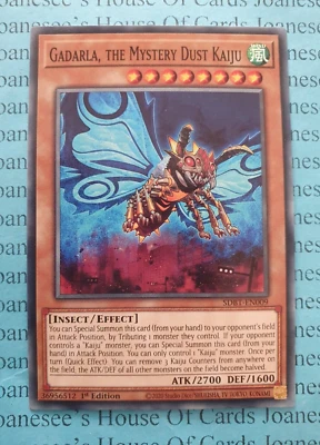 Gadarla, the Mystery Dust Kaiju SDBT-EN009 Yu-Gi-Oh Card 1st Edition New - Image 1 of 4