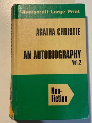 Autobiography: vol 2 (Hardcover) 1979 by Agatha Christie (Large Print) - Image 1 of 4
