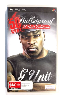 50 Cent Bulletproof G Unit Edition Playstation Portable Complete with Manual CIB - Image 1 of 4