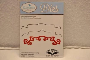Elizabeth Craft Design Stahl Cutting Stanz Agatha Rahmenkanten 370782 - Bild 1 von 1