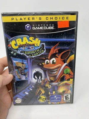 NEW IN PLASTIC Crash Bandicoot: The Wrath of Cortex Nintendo GameCube 2001 - Image 1 of 4