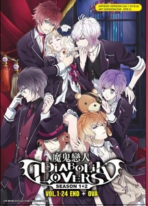 Anime DVD Diabolik Lovers TV Series Season 1+2 Vol.1-24End+OVA 魔鬼恋人 - Picture 1 of 4