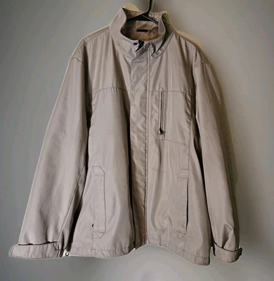 Calvin Klein Jacket Womens XL Beige Water Resistant Long Sleeve Winter Coat  - Image 1 of 4