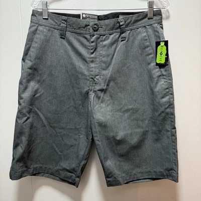 Volcom Frickin Modern Straight Chino Shorts Gray Men's Size 31 Modern Fit NEW - Image 1 of 4