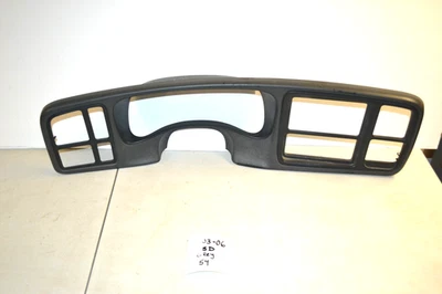 2003-2006 Chevy Silverado Tahoe Suburban GMC Sierra Yukon Painel Moldura OEM Cinza - Imagem 1 de 4