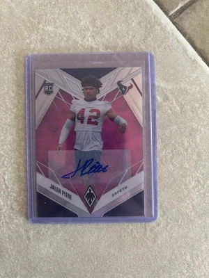 2022 Panini Phoenix - Rookies Jalen Pitre #193 Pink Autographs /99 (AU, RC) - Image 1 of 2