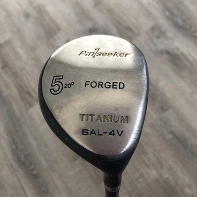 Club de golf Pinseeker Titanium 5 madera 20° calle diestro grafito ligero varilla flexible Foto 1 de 4