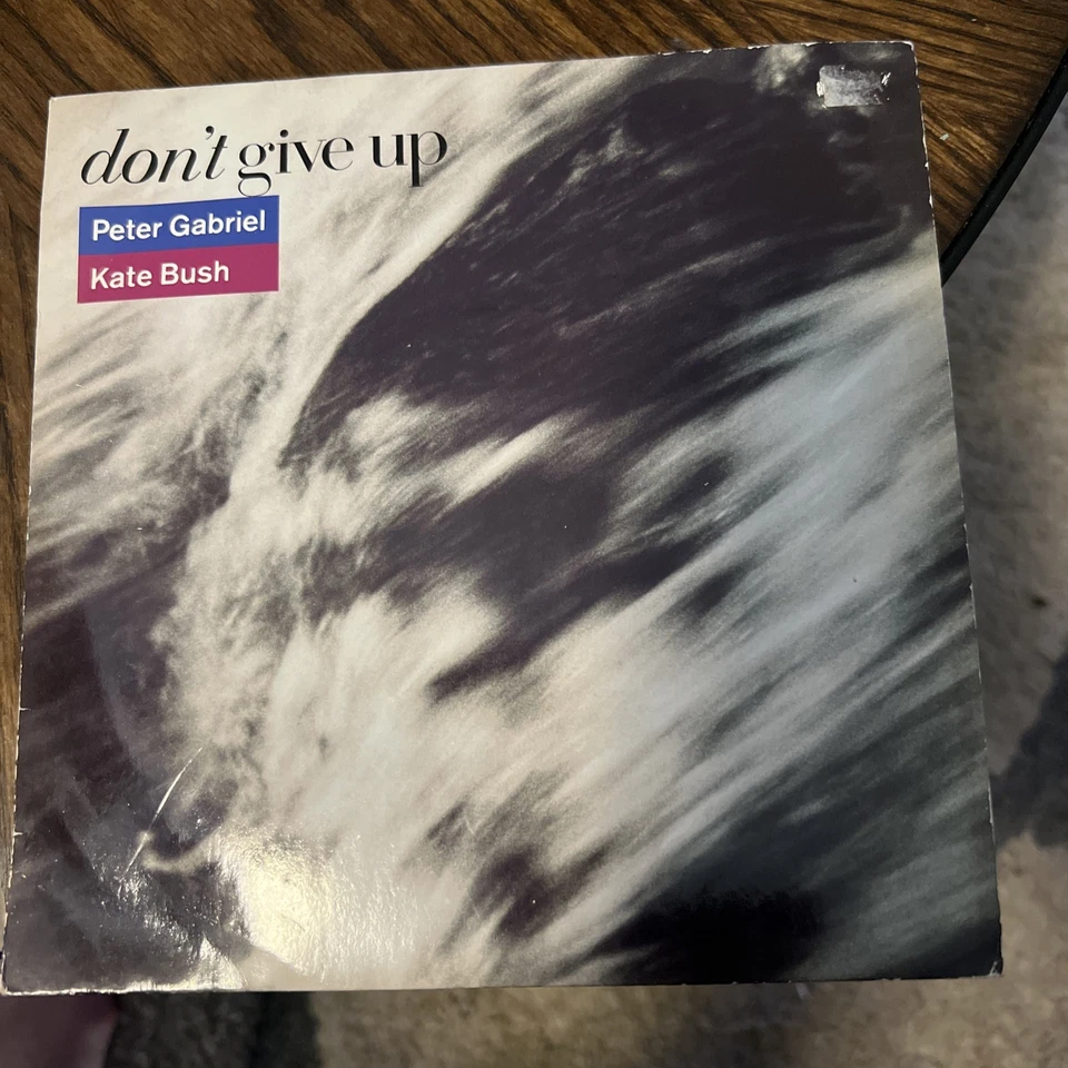 Peter Gabriel, Kate Bush ‎– Don't Give Up Virgin PGS 2 UK Vinyl 7” Pic. Sleeve - Image 1 of 4