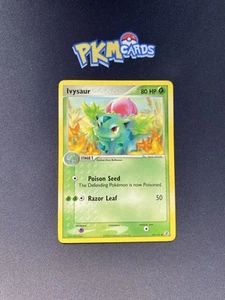 Juego de cartas coleccionables Pokémon Ivysaur rojo fuego y verde hoja 35/112 LP regular. - Imagen 1 de 3
