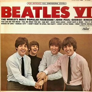 The Beatles - Beatles VI 1965 LP, Album, Scr  ST 2358, ST-2358 Very Good Plus (V - Picture 1 of 5
