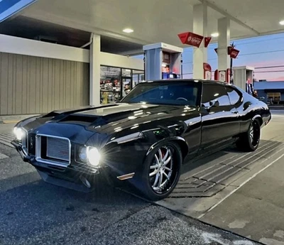 Oldsmobile 442 1972 707 HP 540ci Big Block, frenos Wilwood 14"" paseo aéreo RideTech Foto 1 de 4