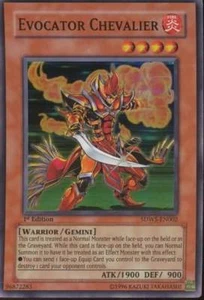 Yu-Gi-Oh 1x Evocator Chevalier - - Super Rare - - SDWS - Bild 1 von 1
